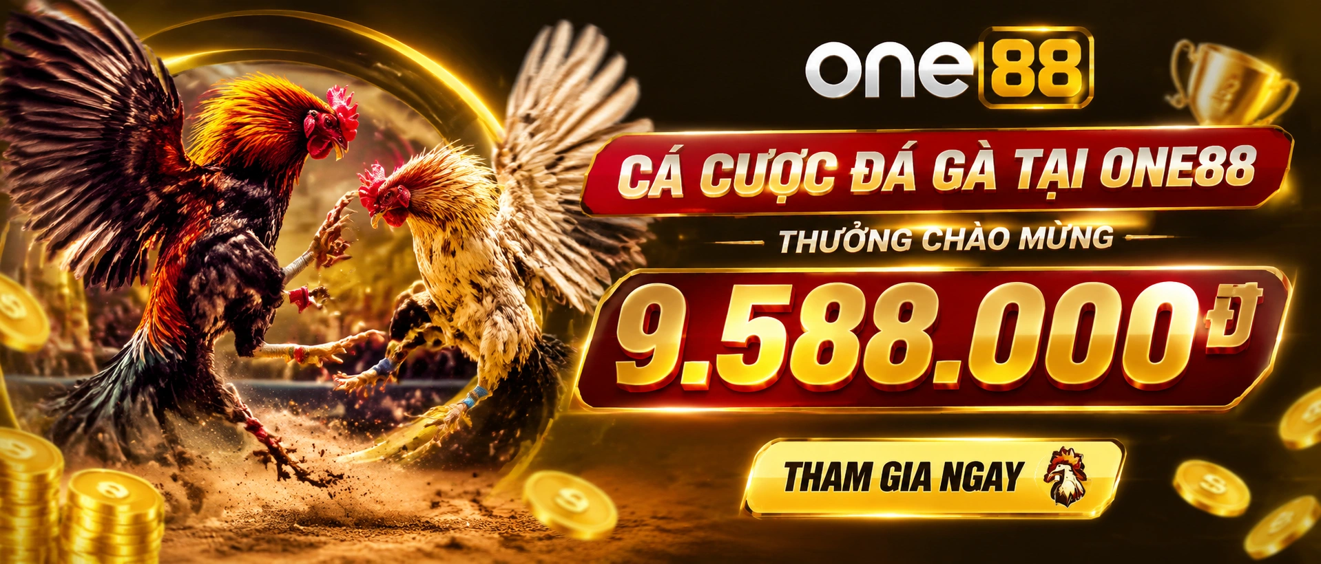 Khu Đá Gà trực tiếp trên One88