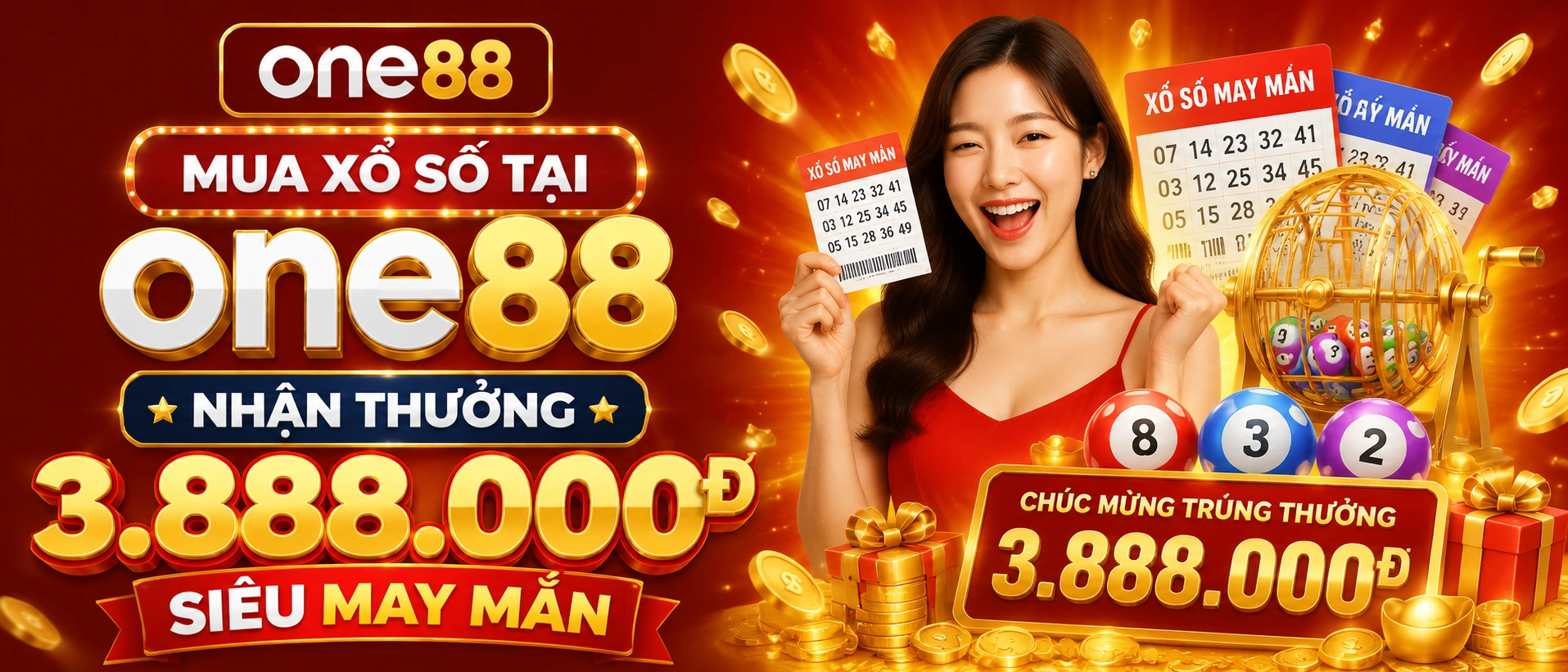 Giao diện tra cứu Xổ Số ONE88 với kết quả và dữ liệu nổi bật